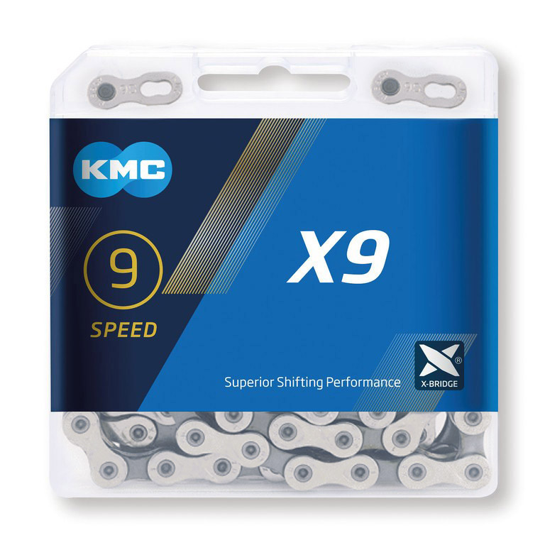 KMC X9 Kette 114 Glieder 9 Speed EPT 114 Glieder 2102833701