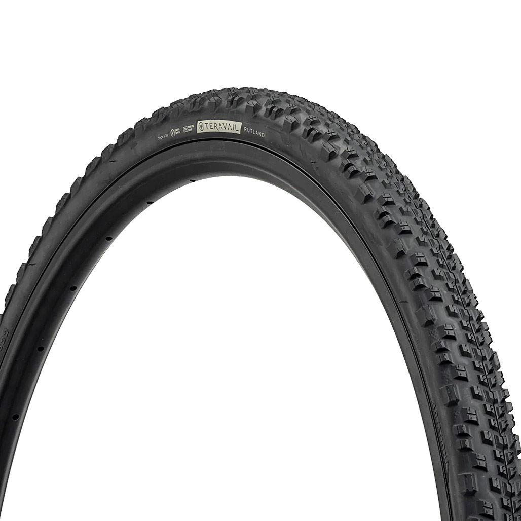 Teravail Rutland Gravel Folding Tire Tubeless Ready Black Durable