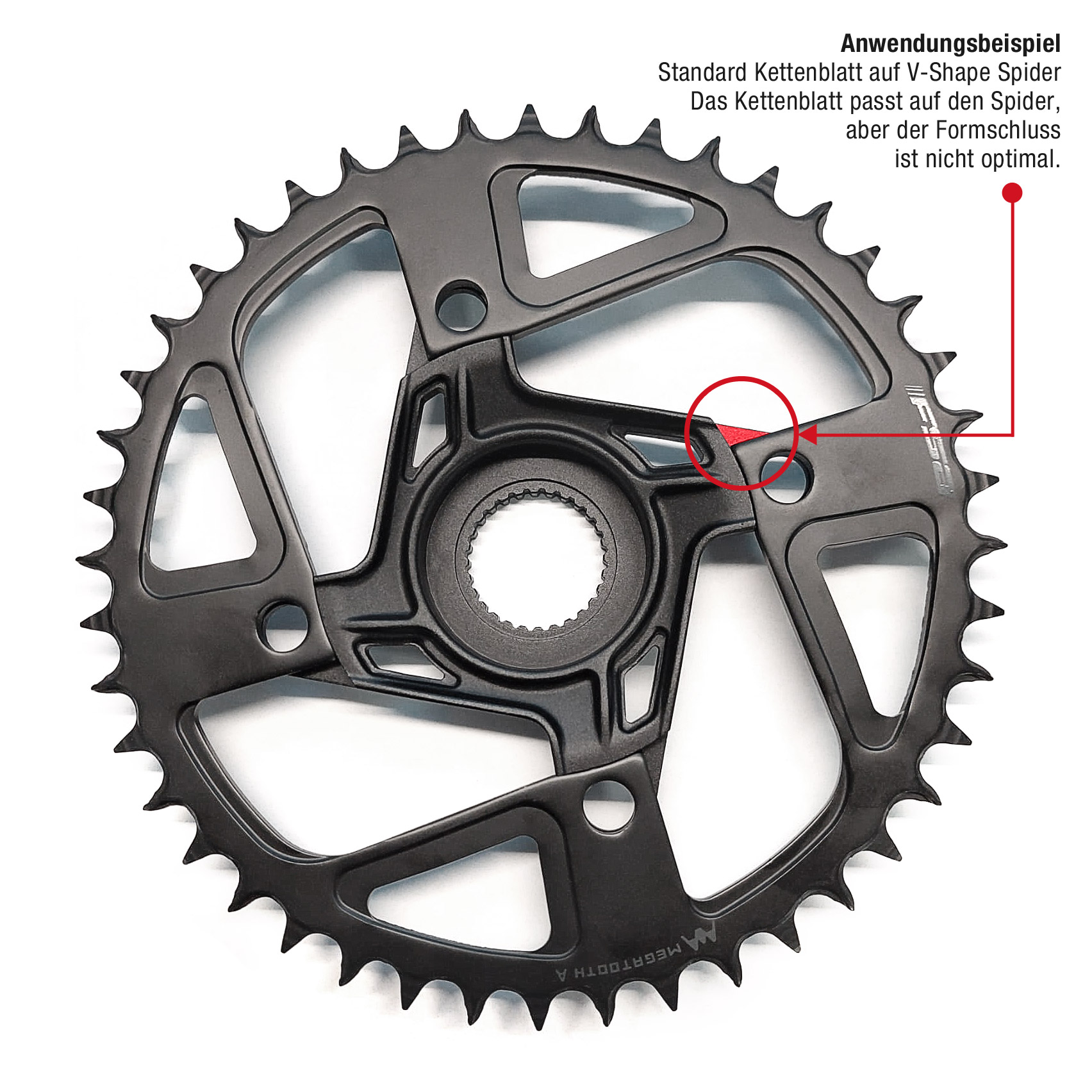 Fsa Kettenblatt Bosch Megatooth Speed Mm Lochkreis T Wb